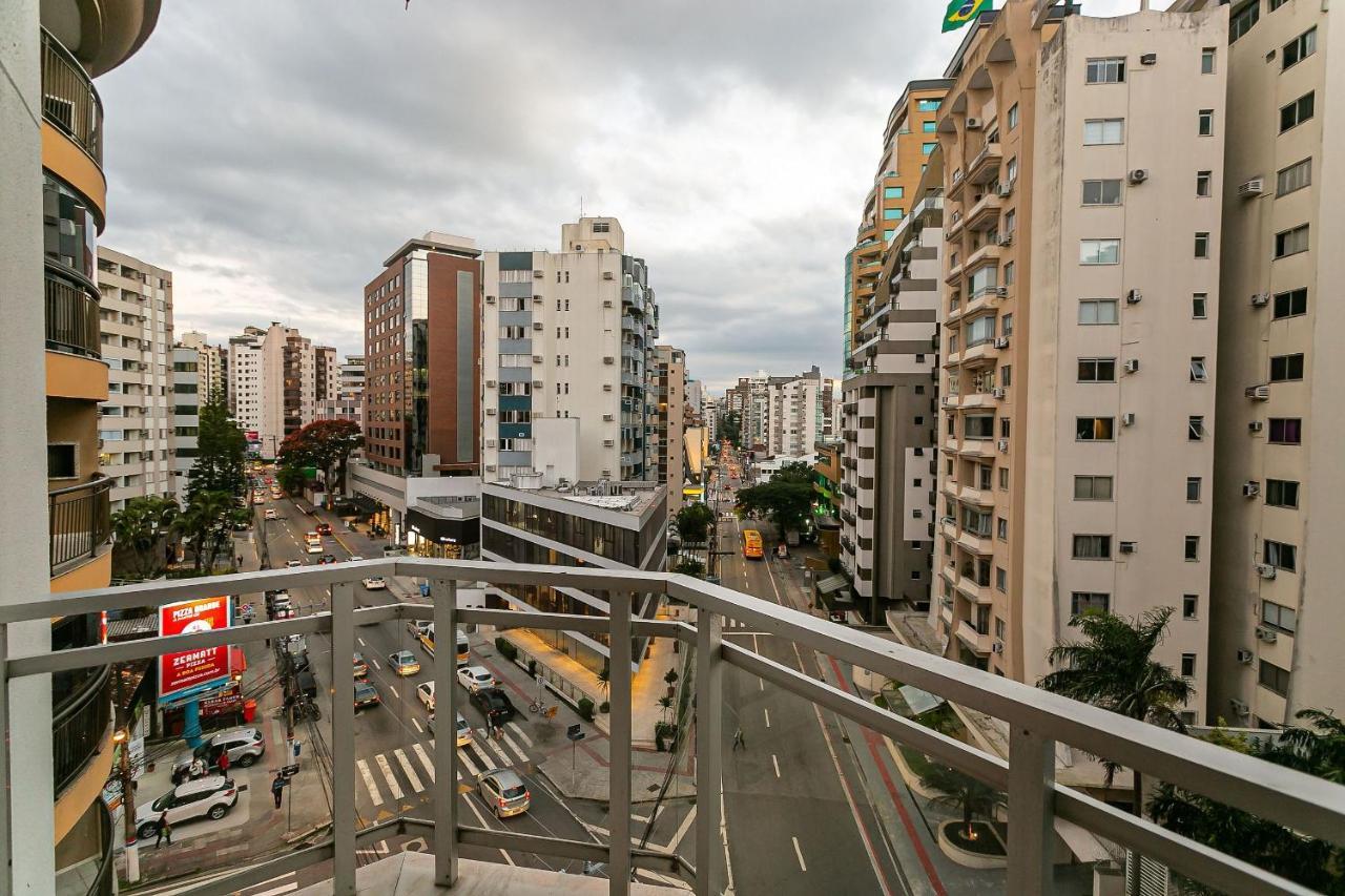 Vista Parcial Do Mar | 150M Do Shopping #Ca40 Lägenhet Florianópolis Exteriör bild